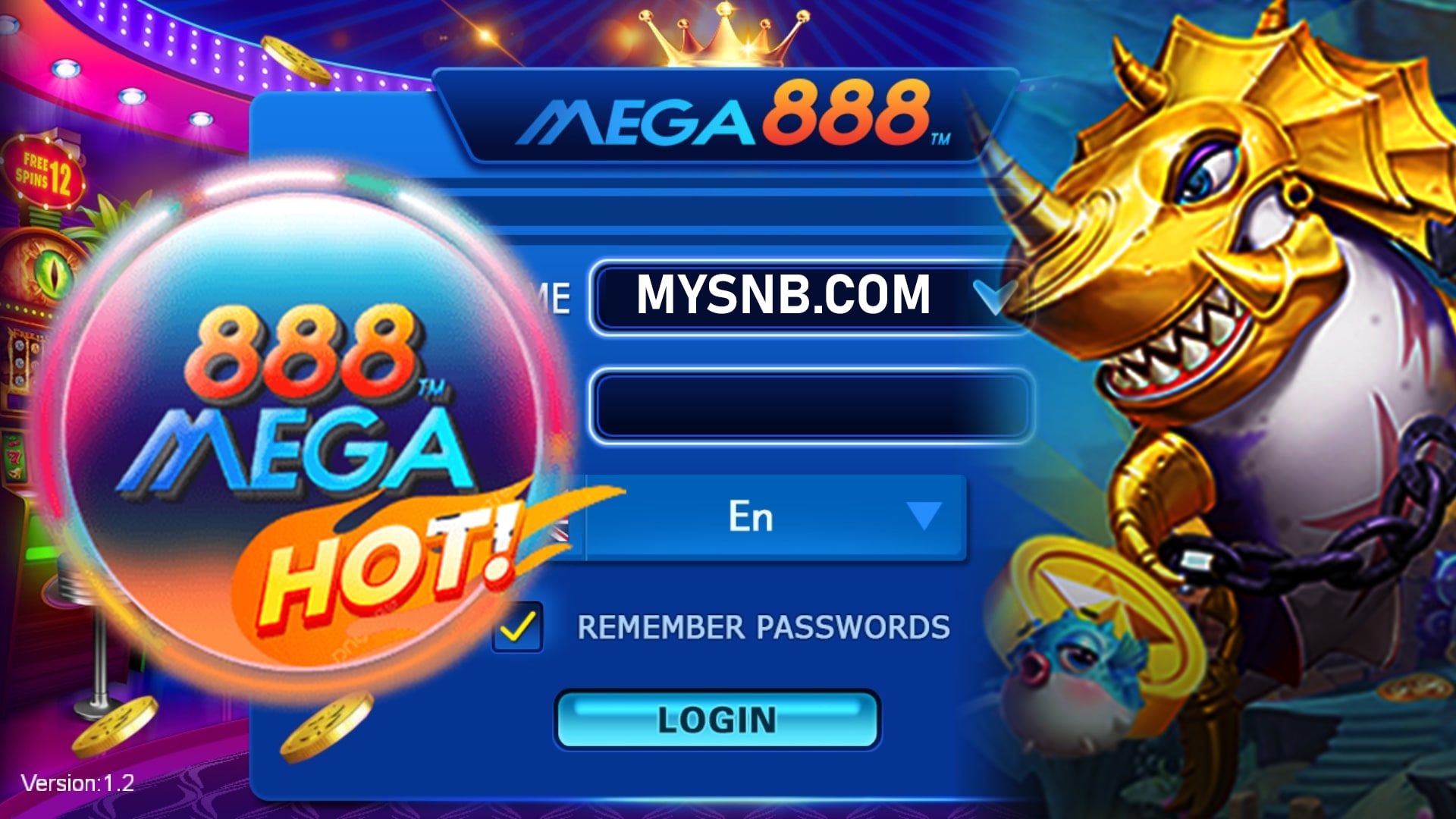 MEGA888 / Mega88 - Client Game APK Download 2023 - 2024 ⚡